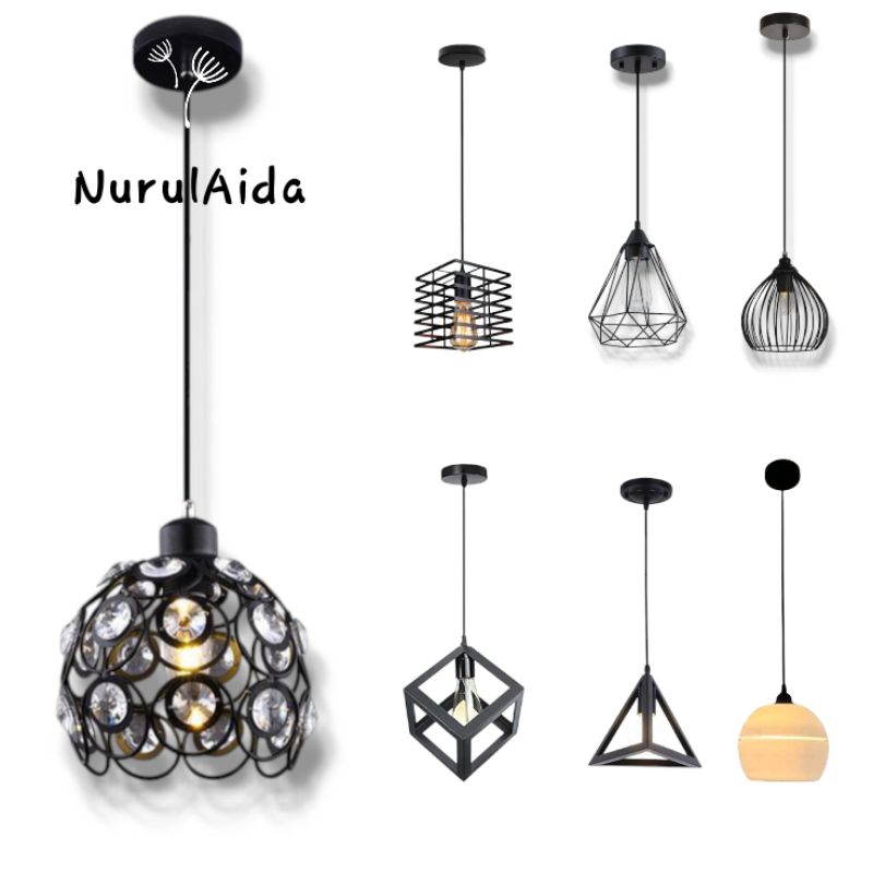 Lampu gantung hias, Lampu gantung minimalis, Lampu gantung ruang tamu, teras rumah, dapur