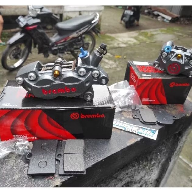 caliper brembo kaliper brembo 2 piston 4 piston pengeriman cakram depan belakang brembo pengeriman d