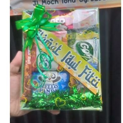 

parcel lebaran mini/parcel snack kecil/parcel snack anak