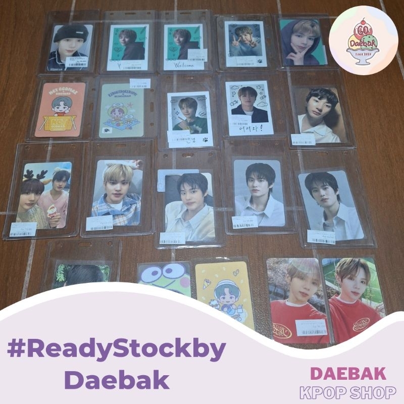 [READY] PC RIIZE SHOTARO SUNGCHAN WONBIN SOHEE ANTON OFFICIAL / TC SG24 PINK XMAS