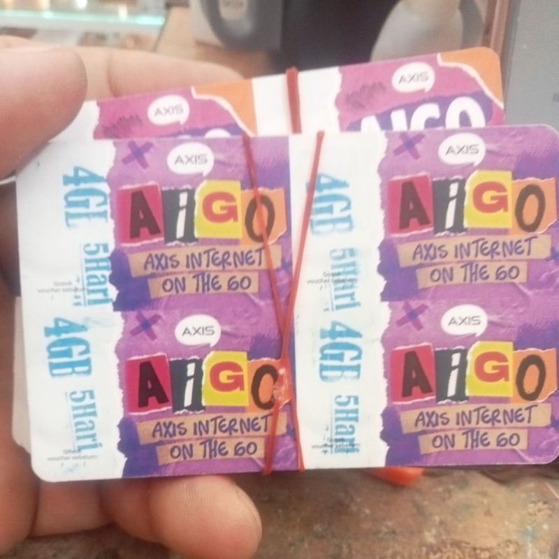 Axis 2.5gb + lokal Jawa bali nusra ambil semua 10.300/pcs