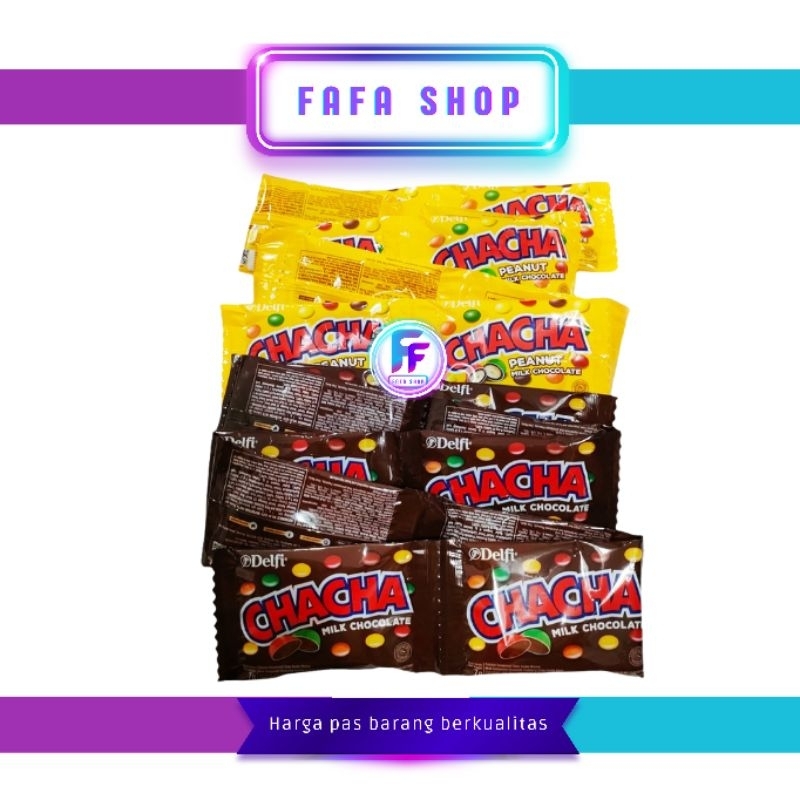 

(RENCENG) Permen Chaca 20 gr Coklat Kacang