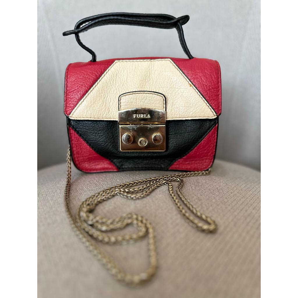 Prelove furla metropolis mini top handle