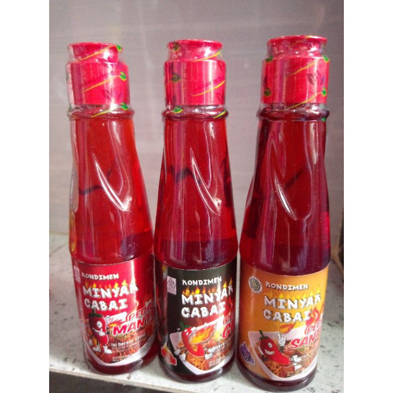

Aneka minyak cabai pedas 135ml