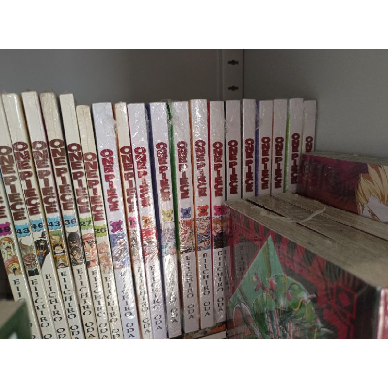 Komik One Piece 21 Buku, kondisi SEGEL 21 buku, komik onepiece murah meriah terdiri dari One Piece 1