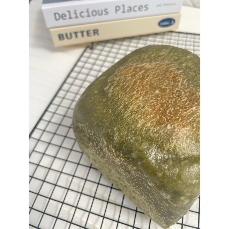 

Soft sourdough Half Size Matcha Sandwich Loaf Roti Tawar empuk ragi alami tanpa gula tanpa telur tanpa susu tanpa ragi instan tanpa pengawet homemade