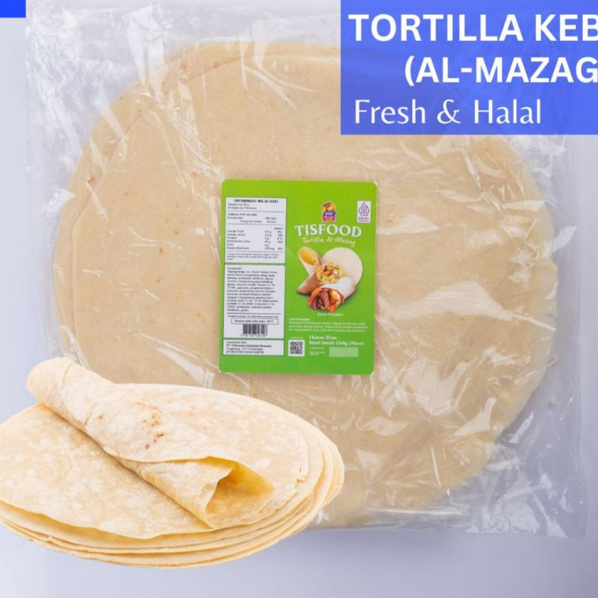 

TORTILLA KULIT KEBAB UKURAN 17CM, 20CM & 22CM ISI 20