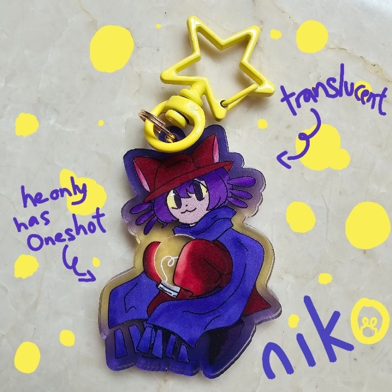 Keychain acrylic - Niko Oneshot