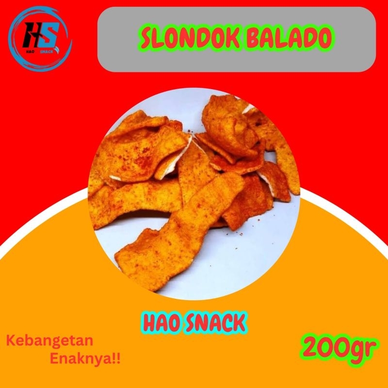 

Slondok Pedas 200gr/Snack Jadul/Snack Murah
