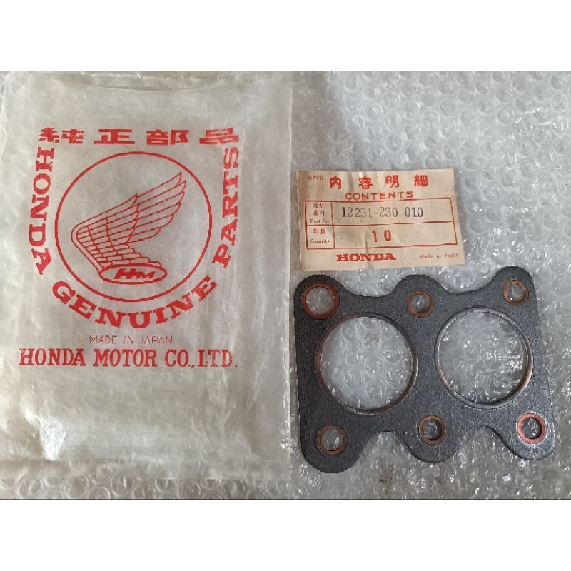 paking silinder head honda cb125 cl125 twin Scrambler original nos
