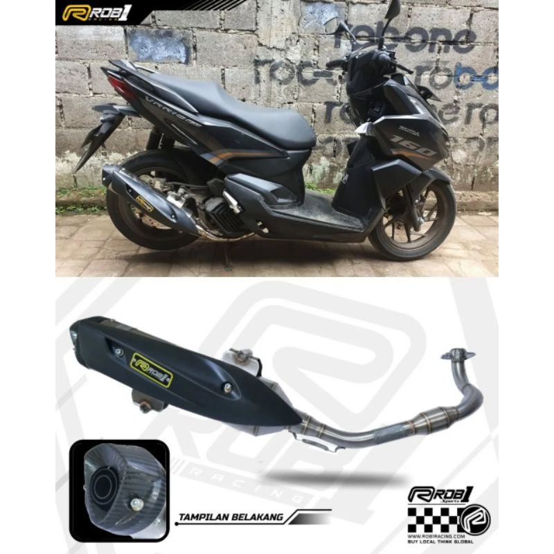 KNALPOT ROB1 RACING HONDA VARIO 160