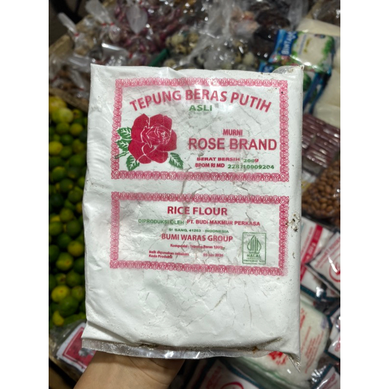 

Tepung Rose Brand | Tepung Beras Putih | 200gr | 500gr