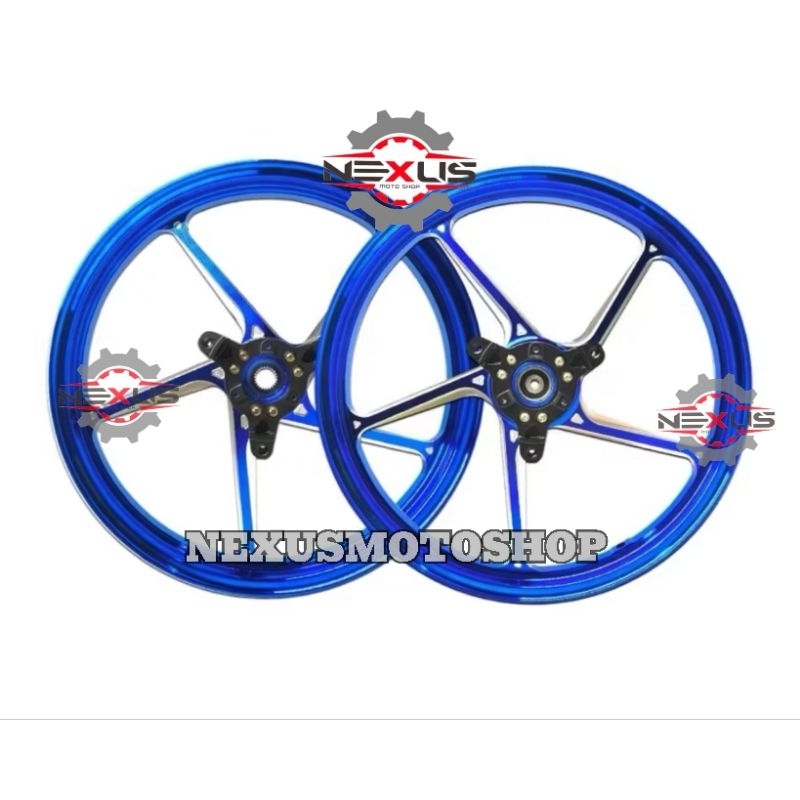 Velg Vnd Ak 55 Ring 17 Old Nmax 155 / Nmax New 160x17 & 185x17 Velg Racing Vnd Ak55 Ring17 Nmax Old/
