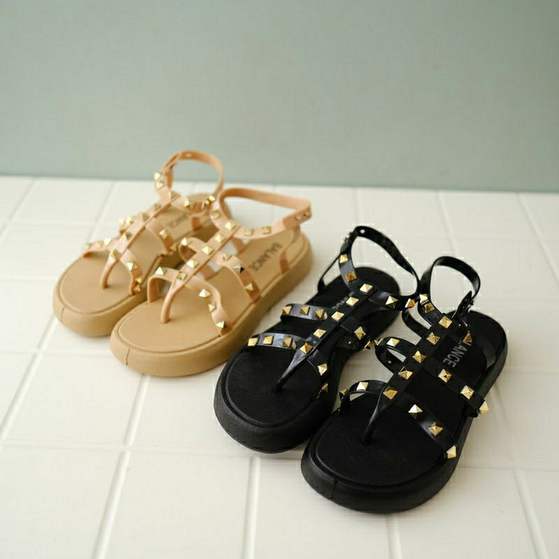 Spike Sandal / Sandal Wanita Terbaru / Sandal jelly untuk daily / Sandal anti air premium / sandal t