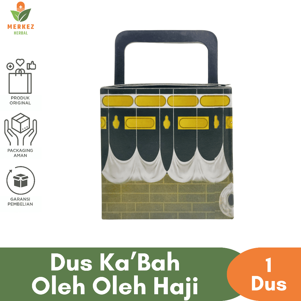 

Dus Kotak Box Kardus Kabah Kemasan Packing Wadah Tempat Paket Oleh Oleh Haji dan Umroh Grosir 1 Pcs
