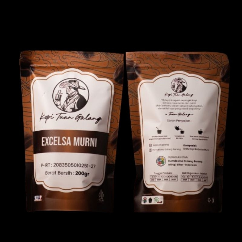 

kopi Tuan Galang Excelsa Murni