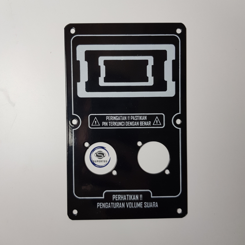 PLAT PANEL SPEAKON BESI 2 CHANNEL PANEL SPIKON PREMIUM BOX DUDUKAN SPIKON