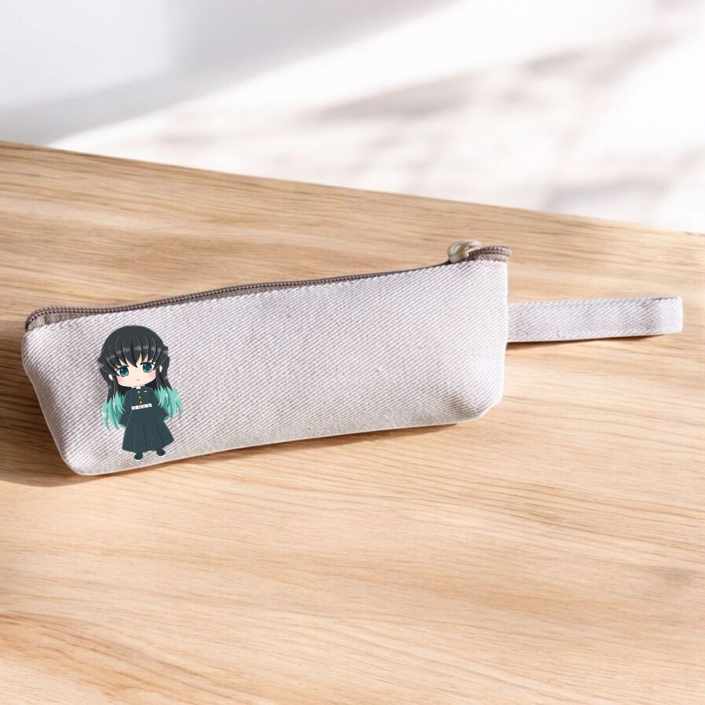 

Tempat pensil demon slayer pencil case pouch serbaguna bahan kanvas twill tebal || Kiiyoomii ||