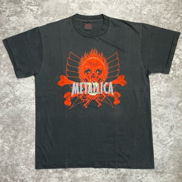 KAOS BAND FADED METALLICA REBEL TAG METALLICA OFFICIAL