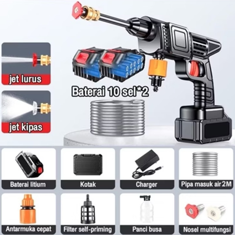 Super Alat Cuci Mobil Motor (Pressure Washer)