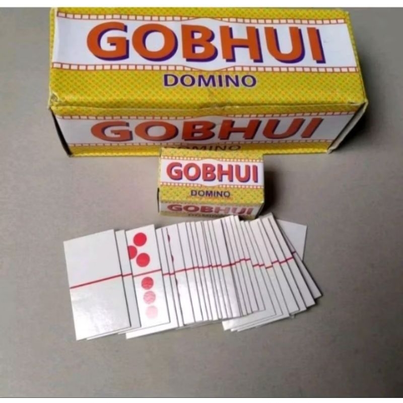 KARTU GAPLE DOMINO GOBHUI PER PAK ISI 10