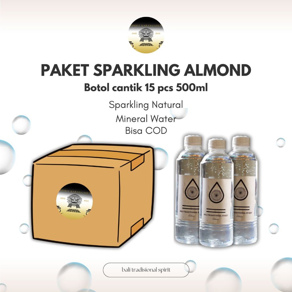 

isotonik water almond 15pcs