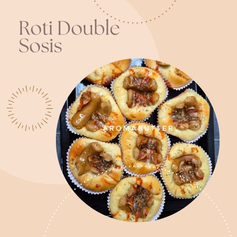 

Roti Double Sosis Sapi Premium (5pcs)