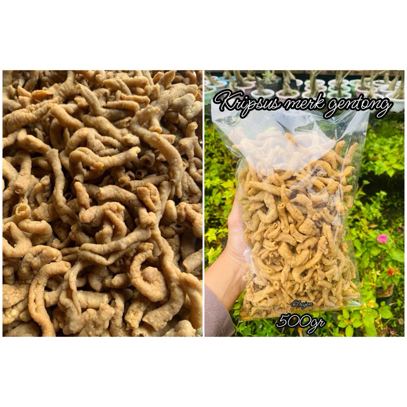 

KRIPIK USUS merk Gentong 250gr 500gr 1kg