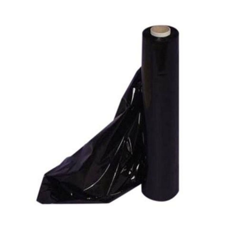 PLASTIK METERAN ROLL HITAM PUTIH | Polymailer ROLL Meteran | Plastik polimeler besar jumbo tebal | P