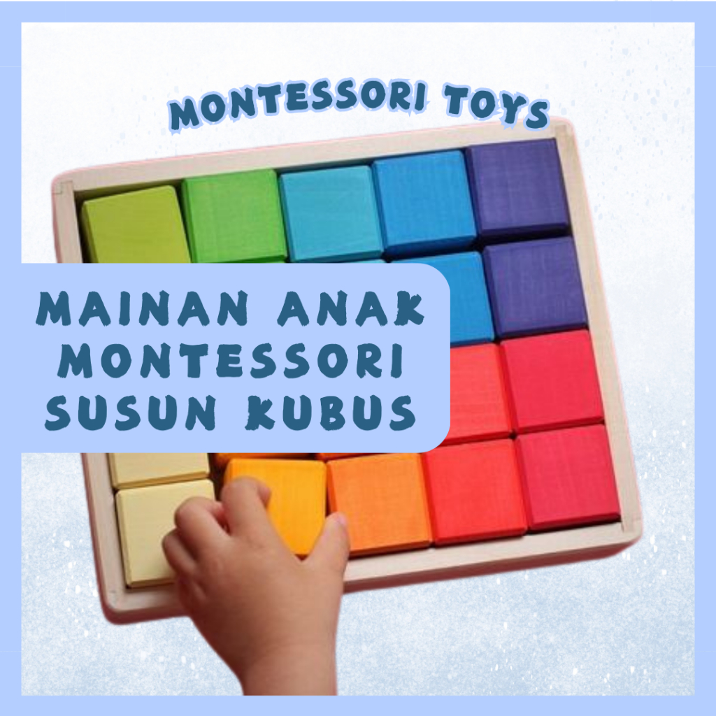 Mainan Anak Edukasi Tipe Mainan Montessori 2 Tahun Cocok Untuk Mainan Edukasi Anak 3 Tahun - 5 Tahun