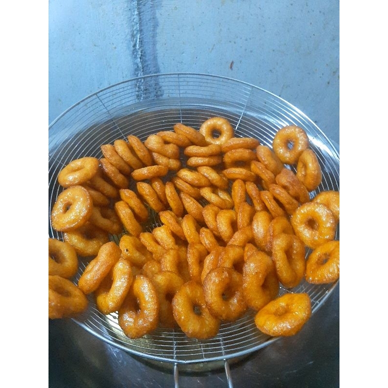 

kue cincin gula merah ali agrem/kue ali agrem uk mini kemasan isi 100