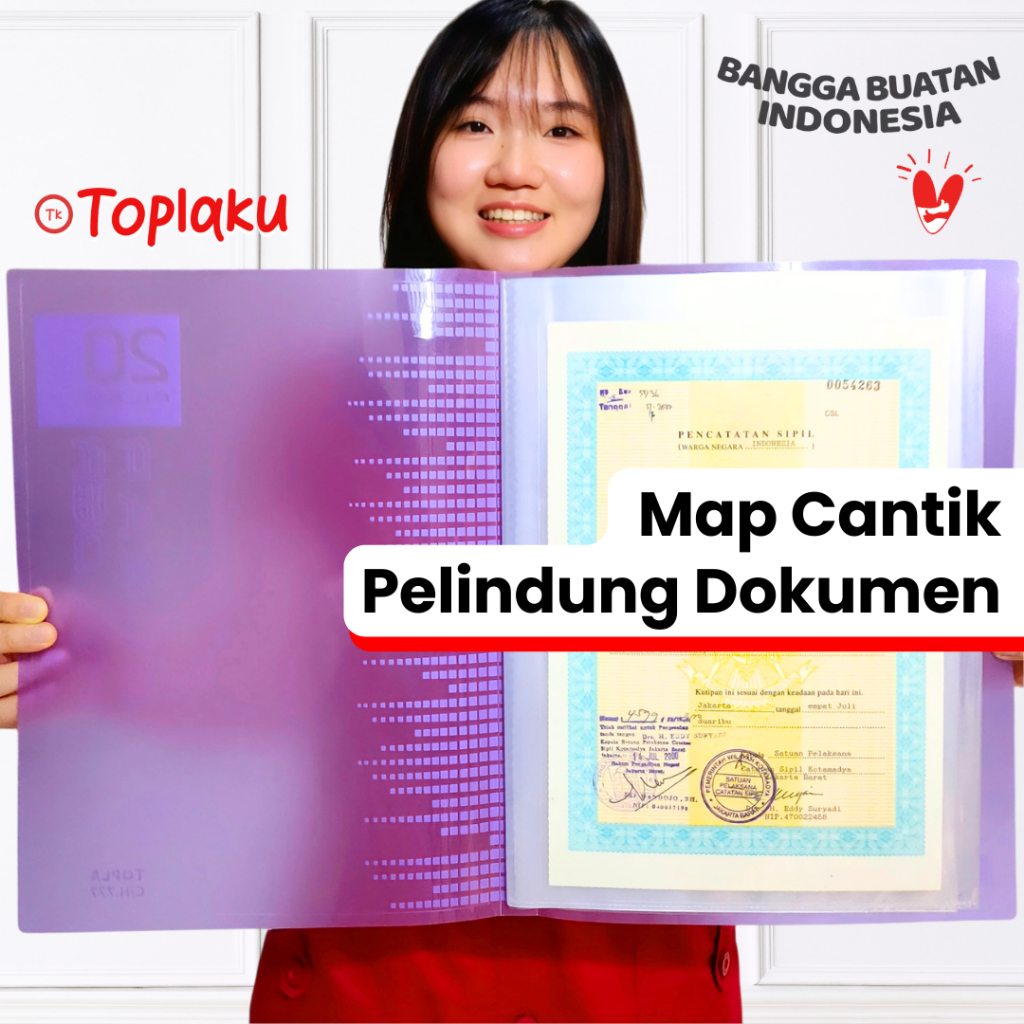

Premium Clear Holder Map Dokumen Anti Air File Keeper Plastik Folder Document Berkas Ijazah Penting