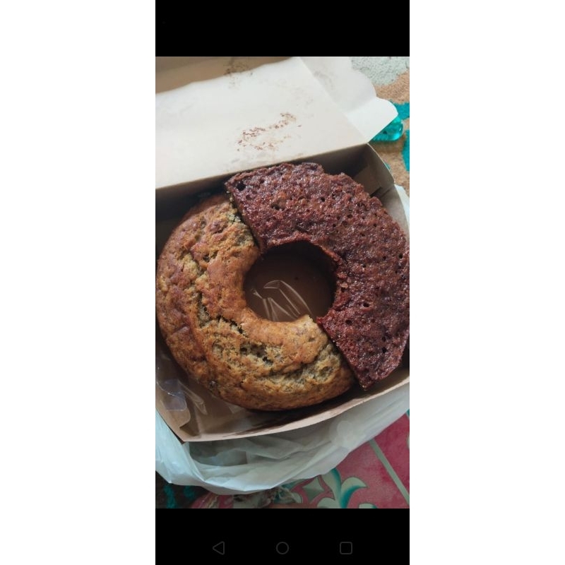 

bolu pisang mix sarang semut