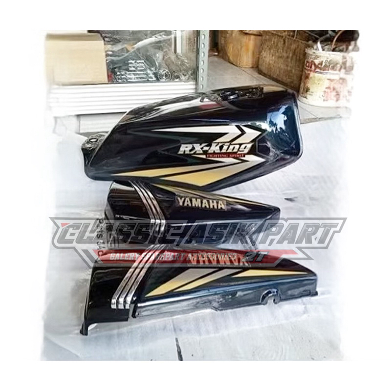TANGKI SET BOX AKI RX KING RXKING 2002 WARNA HIJAU BOTOL KW BAGUS