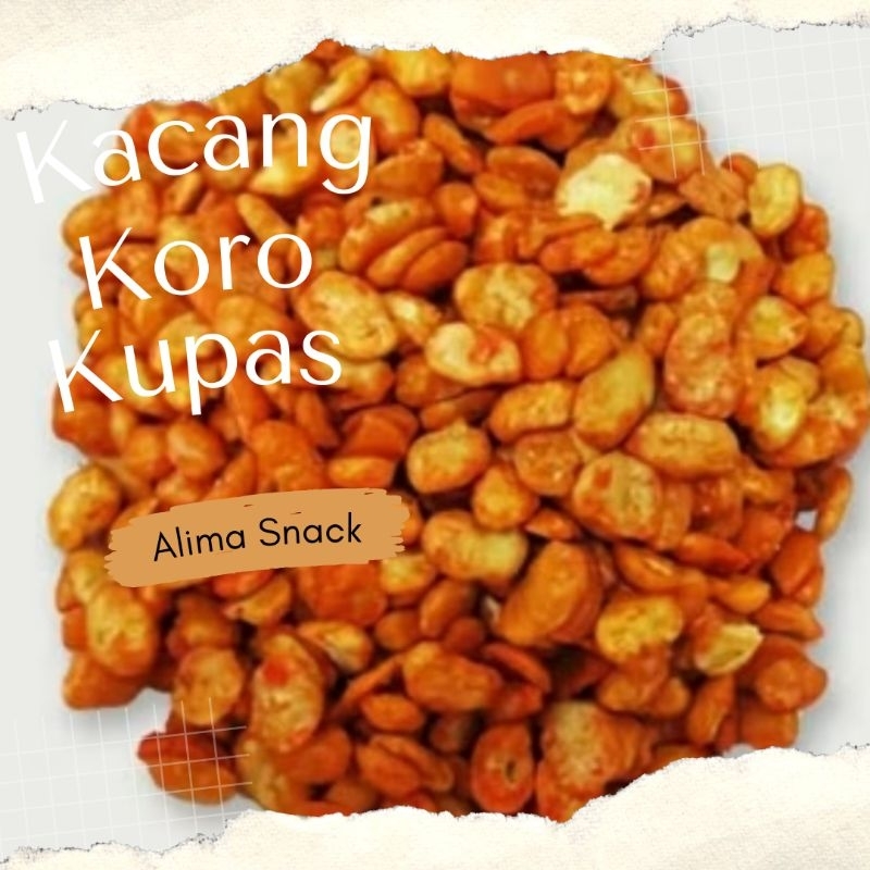 

Kacang Koro Kupas Pedas / Balado 500 gram 1 kg gurih