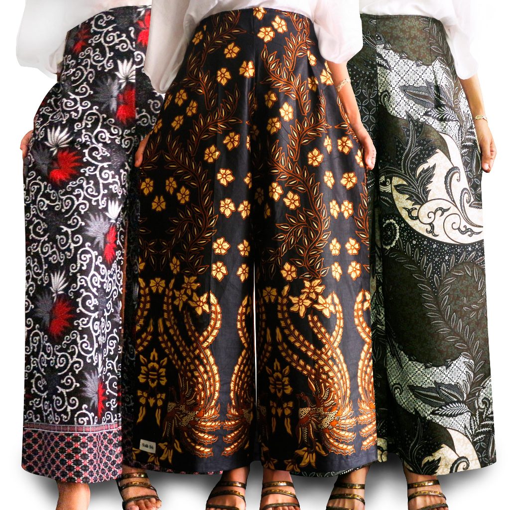 Paket 50 Ribu Dapat 3 Celana Panjang Santai Rumahan Kulot Wanita Premium Motif Random