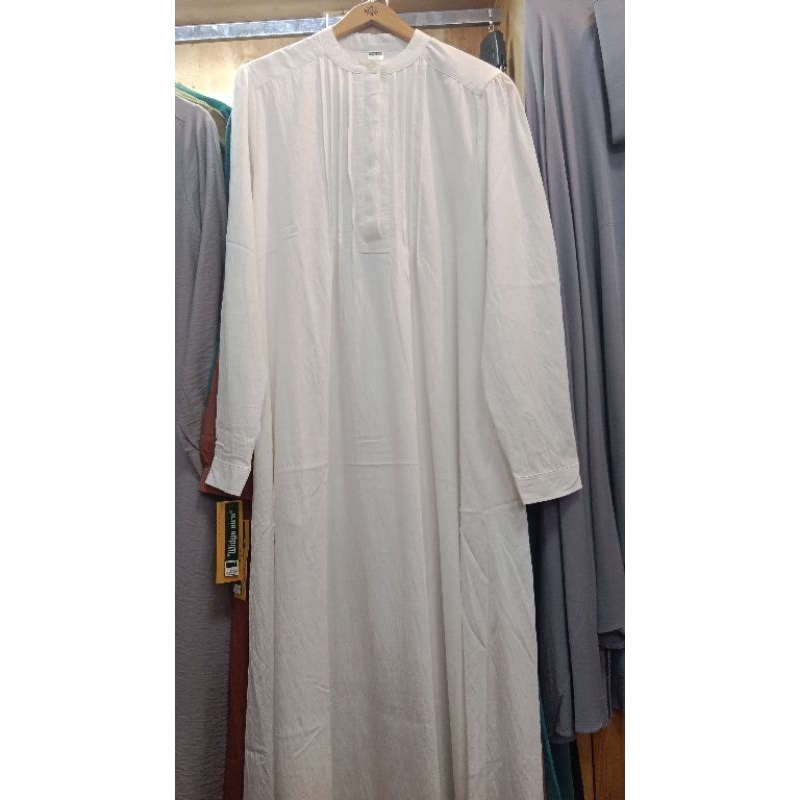 gamis putih widya aira pesanan tri yuhana