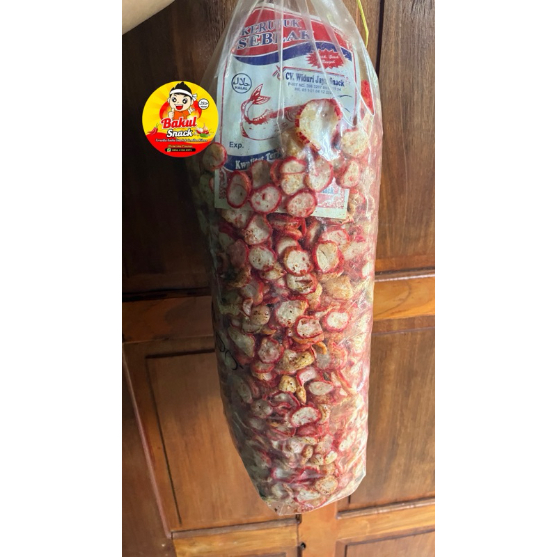 

(Bakul Snack)kerupuk seblak kencur pedas gurih | Camilan kerupuk seblak kencur