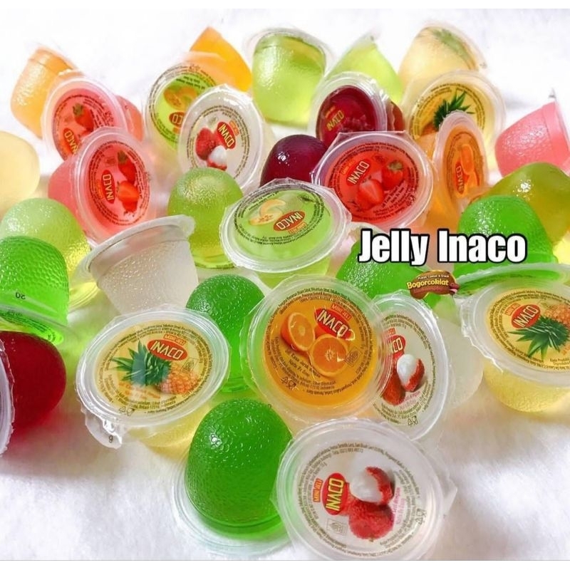 

Inaco Mini Jelly kemasan 1kg rasa Mix Buah buahan