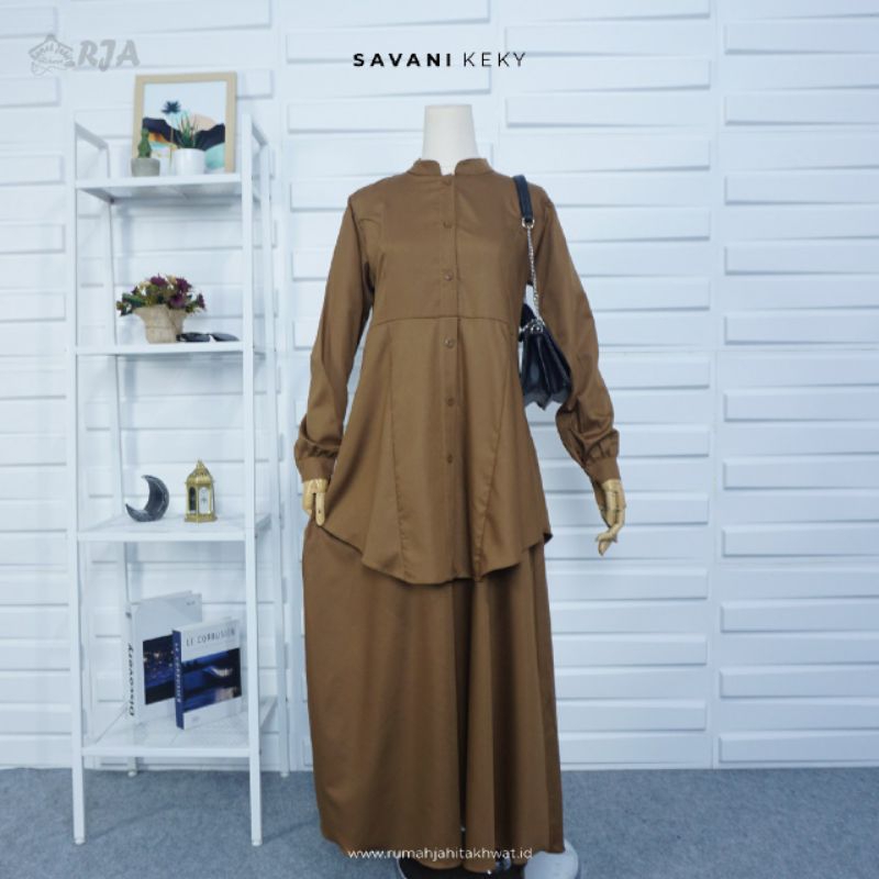 GAMIS KEKI KANTOR - BAJU KEKI PEREMPUAN - SAVANI KEKI