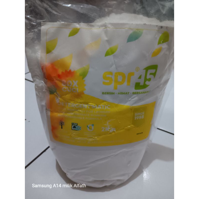 Deterjen Spr 45 kemasan 2 kg (kemasan minus)