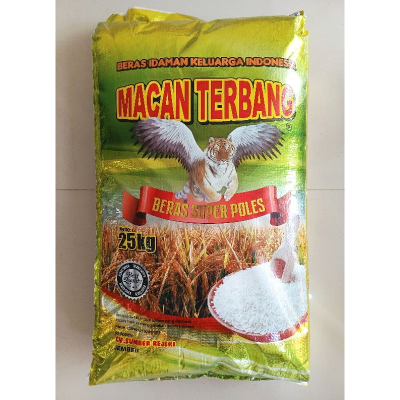 

Beras Super Pulen Macan Terbang 25kg