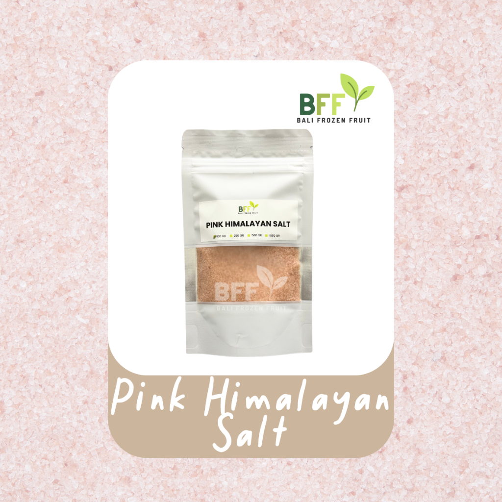 

Pink Himalayan Salt Bali Frozen Fruit