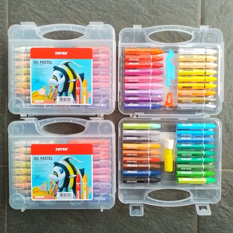 

BH01 Crayon Oil Pastel Joyko 36 Warna ( Set ) [ Orinal ]