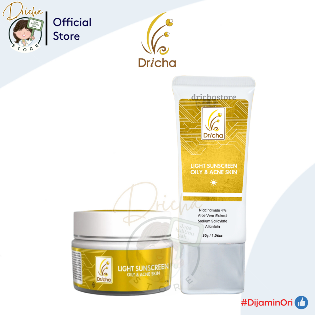Dricha Light Sunscreen (Oily & Acne Skin)