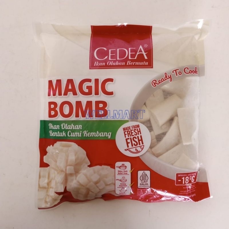 

Cedea Magic Bomb 450gr Ikan Olahan Bentuk Cumi Kembang