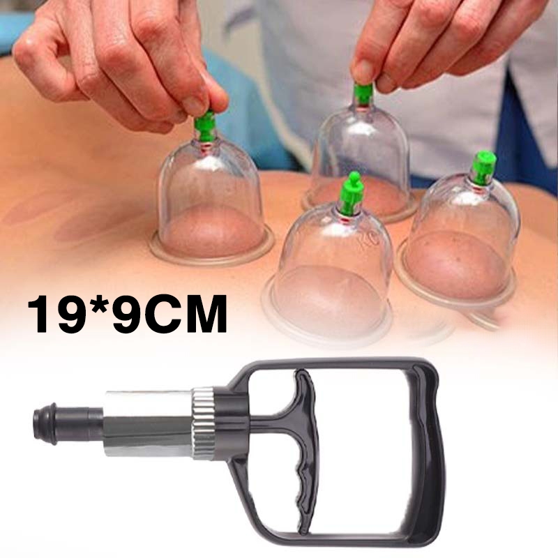 Pompa Bekam Kangzhu Alat Kop Bekam Cop Angin Bekam Reusable Kop Bekam Pompa Alat Bekam