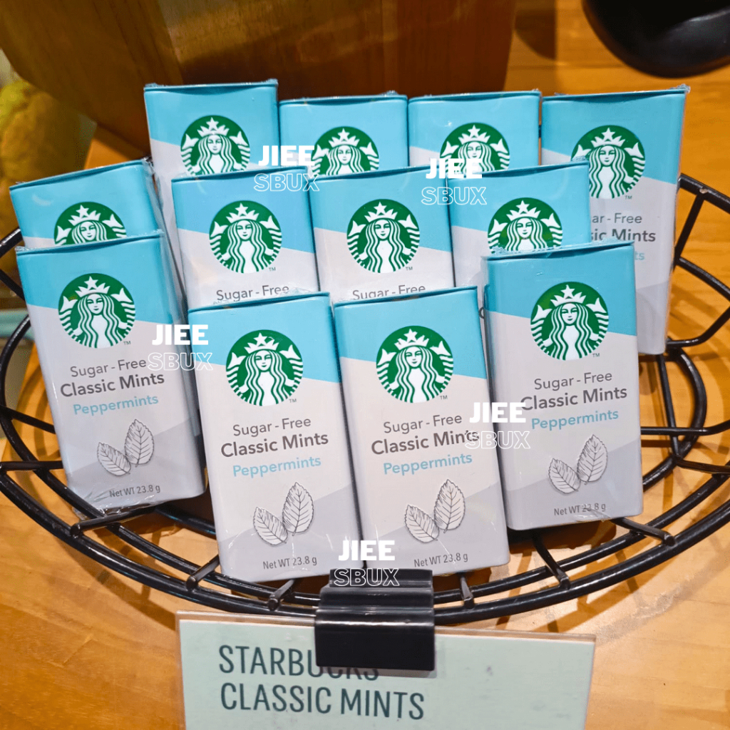 

Starbucks Sugar Free Classic Mints Peppermint Candy Permen Rasa Mint