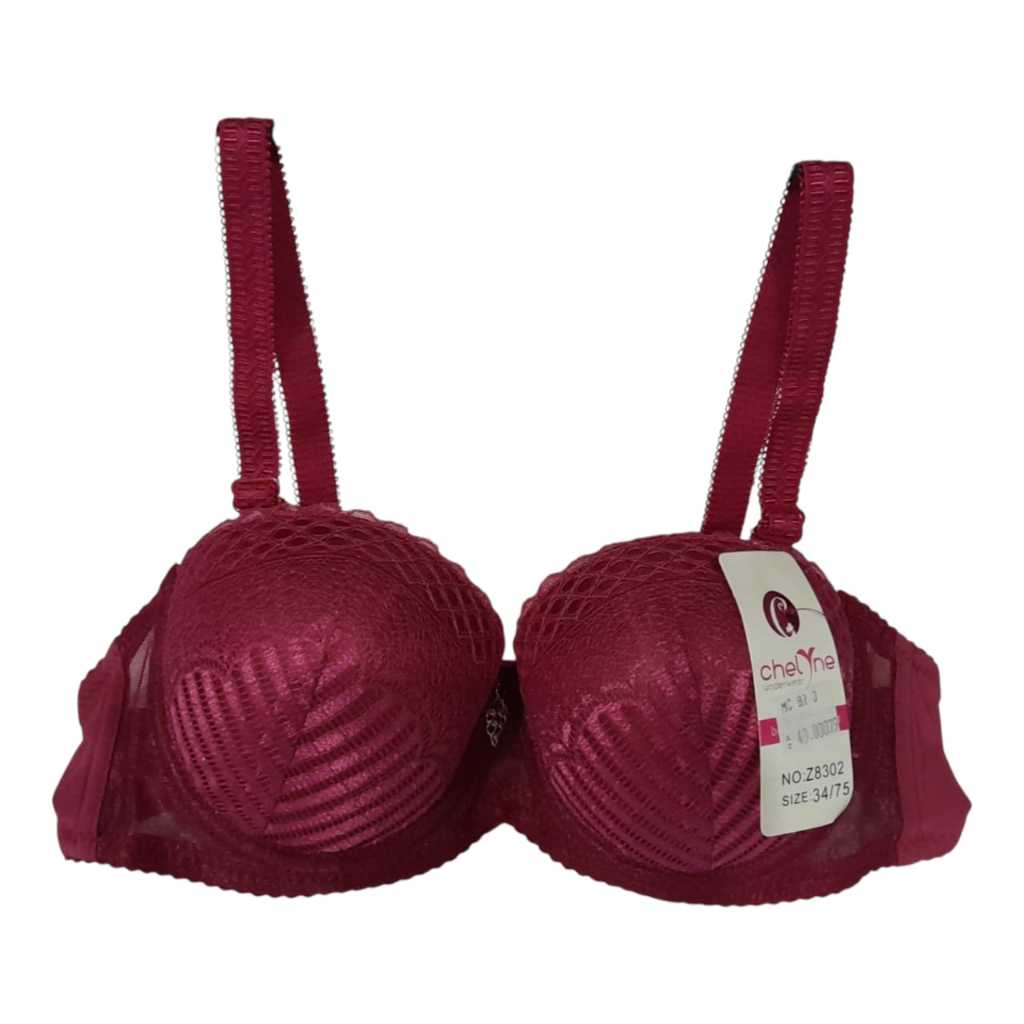 BR D79 BH / Bra Kawat spon sedang, Kait 2, bahan lembut Ukuran 34, 36