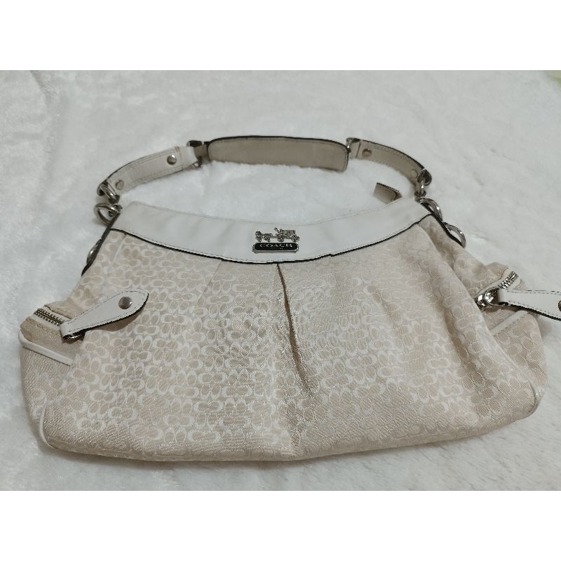 Tas Wanita Coach Putih (preloved)